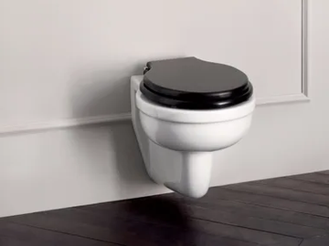 DESDEMONA - Wall-hung ceramic toilet by BATH&BATH
