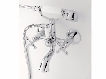 DOVER - Wall-mounted bathtub tap with hand shower by BATH&BATH