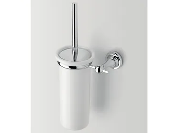 SHINING - Wall-mounted ceramic toilet brush by BATH&BATH