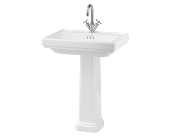 RIVIERA - 650mm Pedestal Basin by bathroom brands