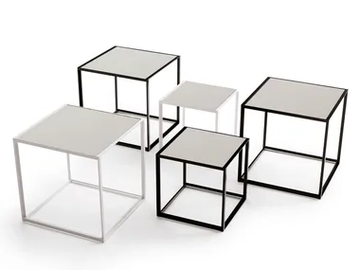 CANASTA '13 - Square porcelain stoneware coffee table by B&B Italia Outdoor