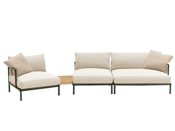 NOOCH - Sectional garden sofa by B&B Italia Outdoor