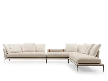 ATOLL SOFT - Corner sectional fabric sofa by B&B Italia
