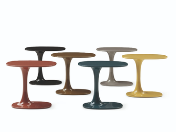 AWA - Oval Cristalplant® coffee table by B&B Italia