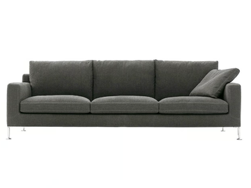 HARRY - 3 seater fabric sofa by B&B Italia