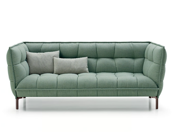 HUSK - Tufted fabric sofa by B&B Italia