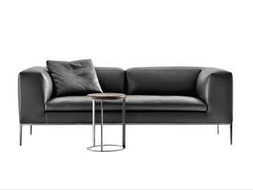 MICHEL - Leather sofa by B&B Italia