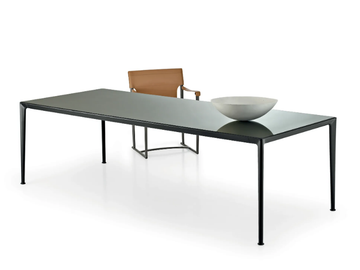 MIRTO INDOOR - Rectangular glass table by B&B Italia
