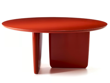 TOBI-ISHI - Lacquered round table by B&B Italia