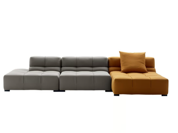 TUFTY TIME '15 - Modular sectional sofa by B&B Italia