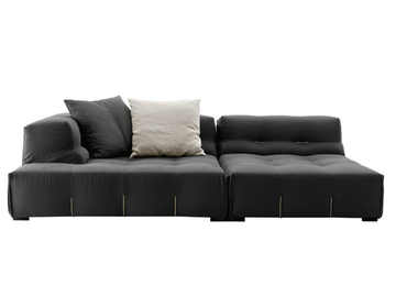 TUFTY-TOO - Sectional fabric sofa by B&B Italia
