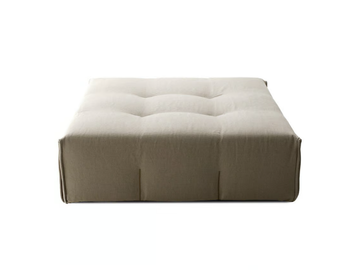 TUFTY-TOO - Square fabric pouf by B&B Italia