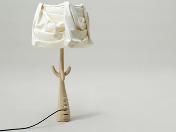 CAJONES - Wooden table lamp by BD Barcelona Design