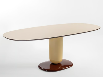 EXPLORER Nº5 - Oval glass-fibre table by BD Barcelona Design