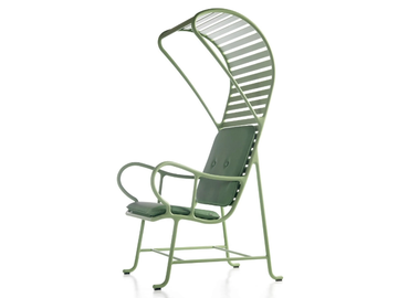 GARDENIAS - High-back garden armchair by BD Barcelona Design