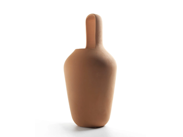 GARDENIAS N.2 - Low terracotta garden vase by BD Barcelona Design