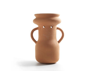 GARDENIAS N.4 - Low terracotta garden vase by BD Barcelona Design