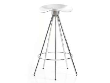 JAMAICA - Trestle-based aluminium barstool by BD Barcelona Design