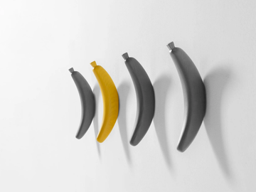 MONKEY - Wall-mounted ash coat rack by BD Barcelona Design