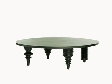 MULTILEG - Round ash coffee table for living room by BD Barcelona Design