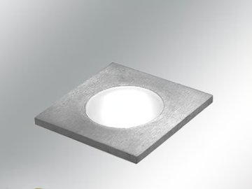 GENESIS 110° - LED outdoor brass steplight by BEL-LIGHTING