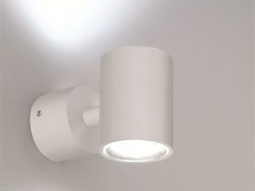 MICRO 2 - LED wall-mounted round aluminium spotlight by BEL-LIGHTING