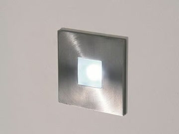 QUADRIS - Wall-mounted LED steel steplight by BEL-LIGHTING