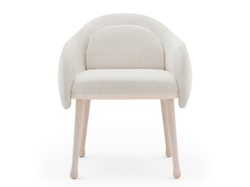 COROLLA 270 - Easy chair with armrests by Billiani