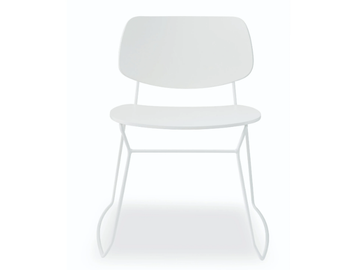 DOLL 553 - Steel chair by Billiani