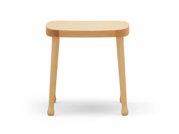 FRISÉE 256 - Low ash stool by Billiani