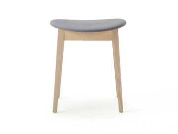 GRADISCA 619 - Stool in beechwood by Billiani