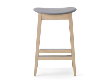 GRADISCA 628 - Stool in beechwood by Billiani