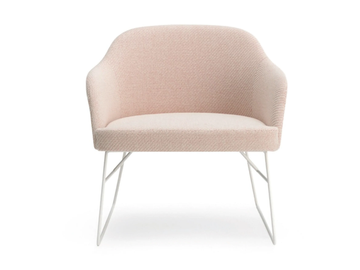 SPY 657 - Sled base fabric easy chair by Billiani