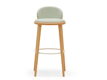VERETTA 929 - High fabric stool with footrest by Billiani