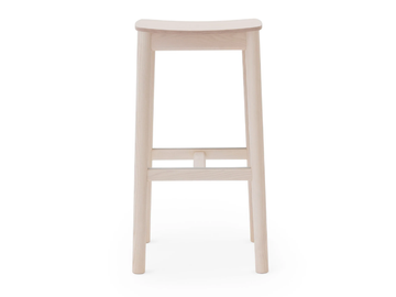 WHITE 134 - Ash stool by Billiani