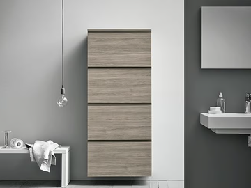 MINIMA COMP. 4 - Wall mounted shoe cabinet by Birex