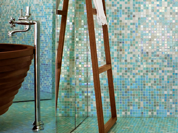 MUGHETTO - Glass mosaic by Bisazza