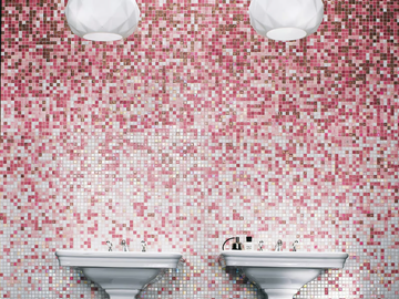 OLEANDRO - Glass mosaic by Bisazza