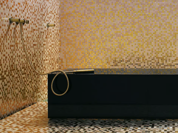 PEONIA - Glass mosaic by Bisazza
