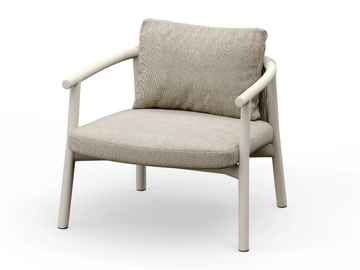 BALM - Garden upholstered easy chair with armrests by Bivaq