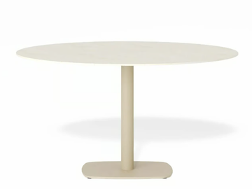 SIRKEL 74 - Round aluminium garden table by Bivaq