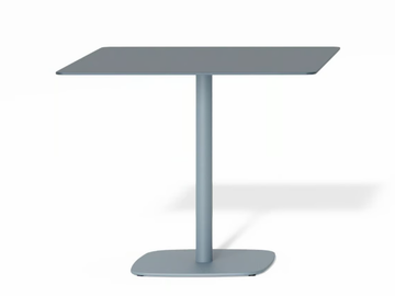 SIRKEL 74 - Square aluminium garden table by Bivaq