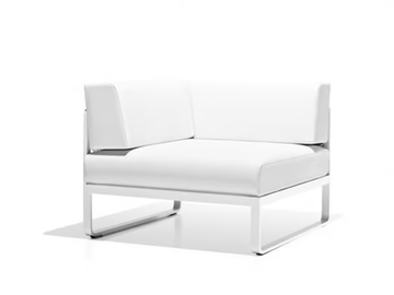SIT - Corner Vinytex garden armchair by Bivaq