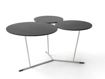 BUBBLE - Low aluminium coffee table by Blå Station
