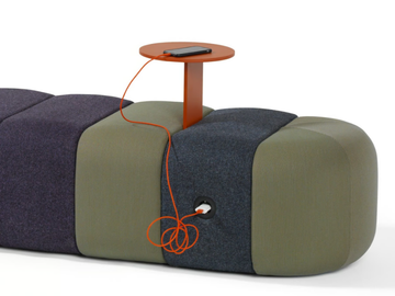 CUT - Round side table by Blå Station