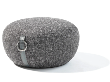 PUCCA 0542 - Upholstered fabric pouf by Blå Station