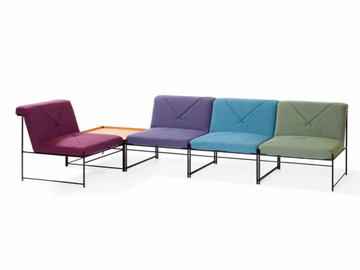 UNIT - Sectional modular armchair by Blå Station
