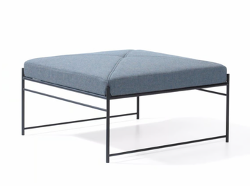 UNIT - Upholstered fabric pouf by Blå Station