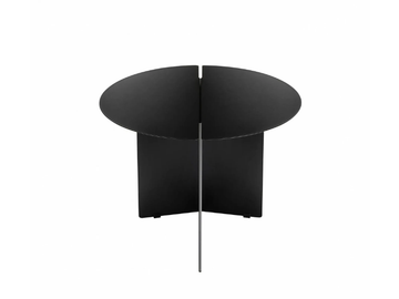 ORU - Round steel coffee table by Blomus