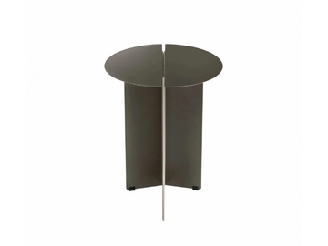 ORU - Round steel side table by Blomus